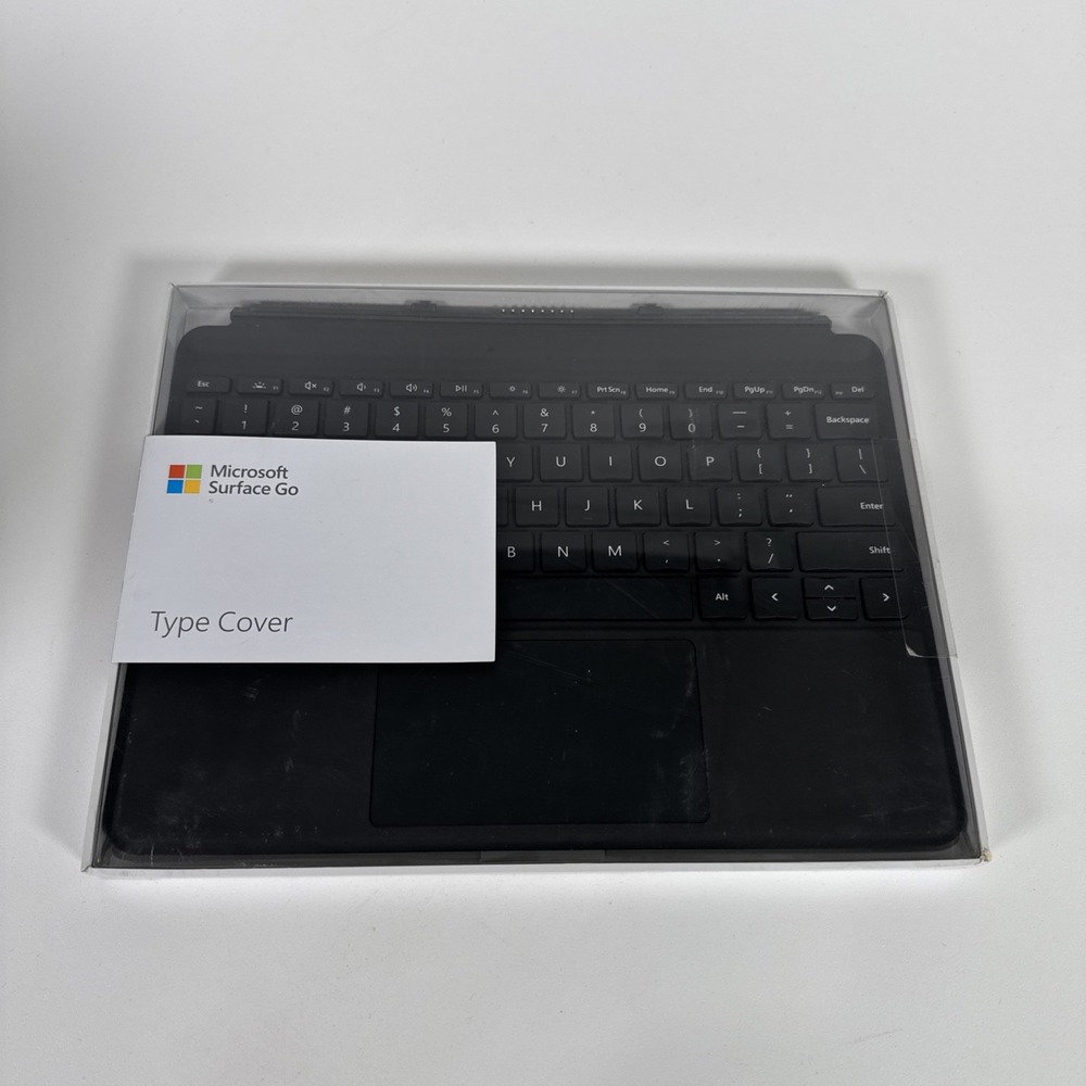 Microsoft Surface Go Type Cover KCM-00001 Black‎ Model 1840 - Read Description